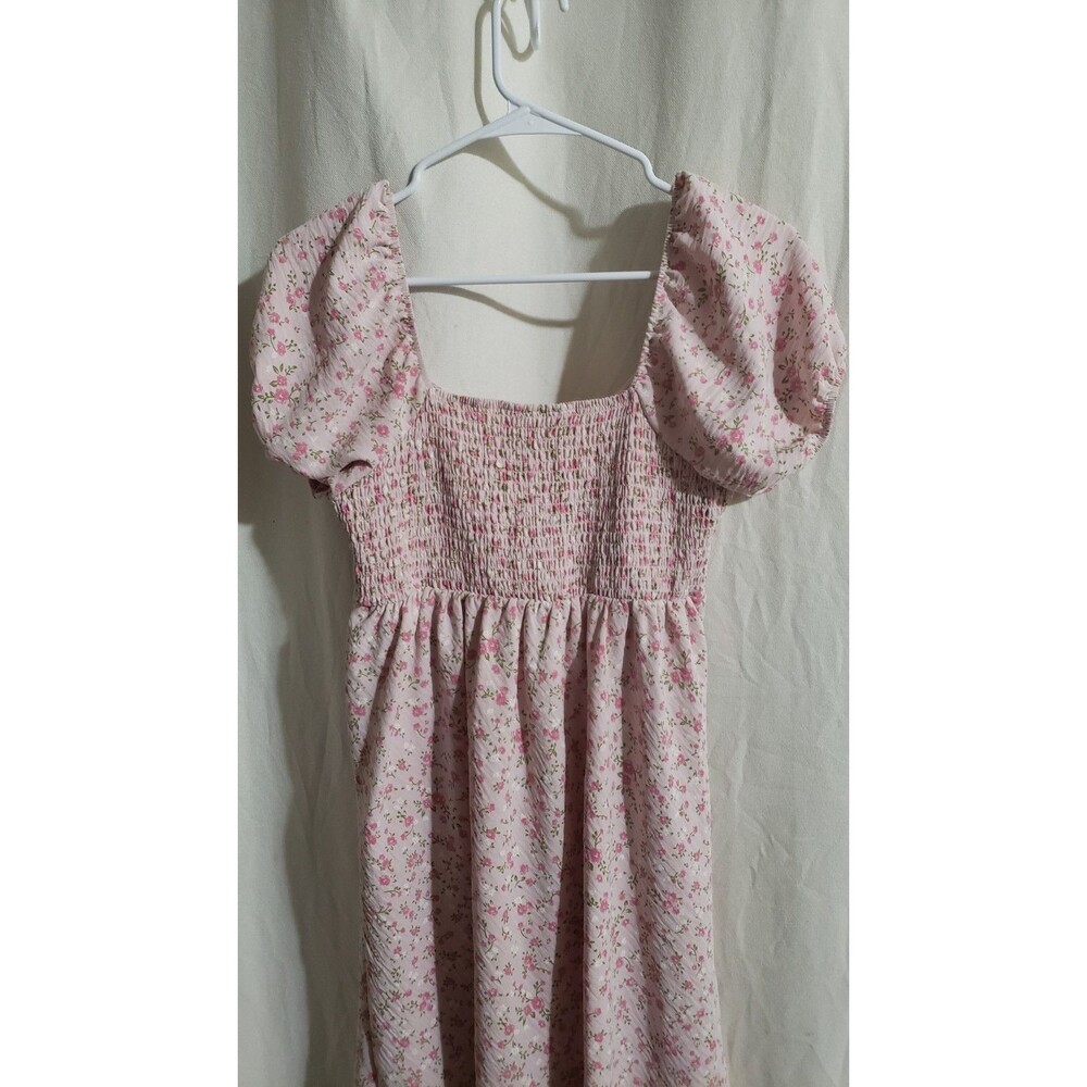 No Boundaries Size Large Y2k Coquette Cottage Milkmaid Babydoll Fairy Dress - Picture 6 of 7